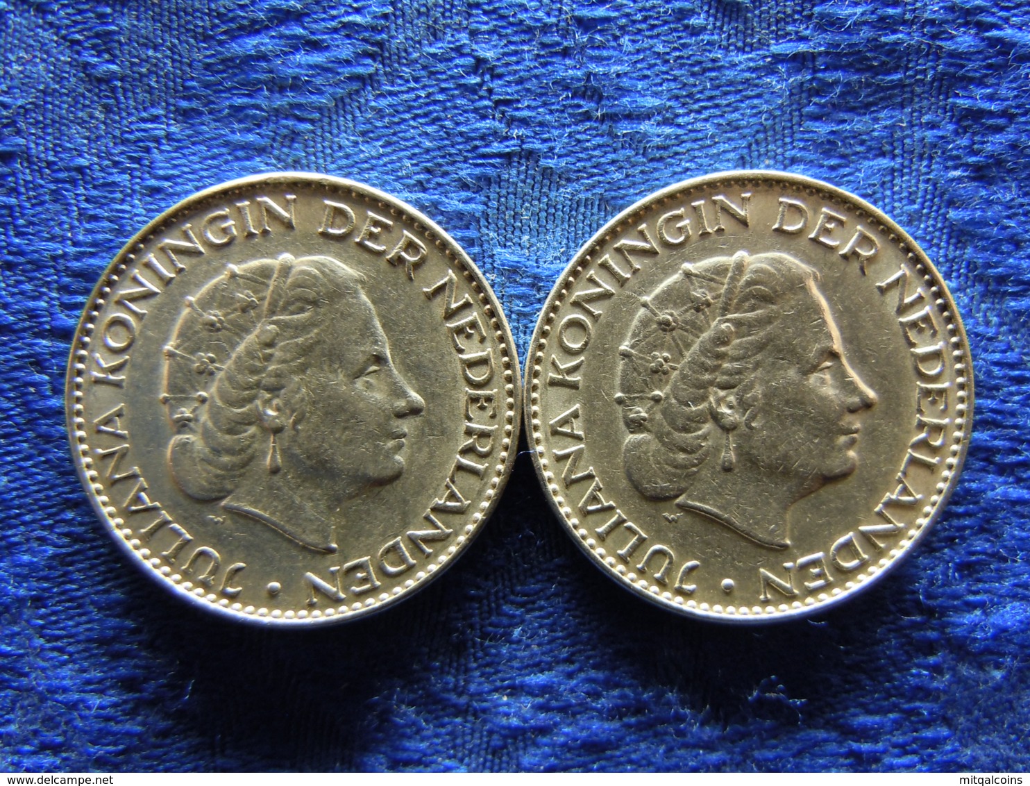 NETHERLANDS 1 GULDEN 1963, 1964, KM184 - 1948-1980 : Juliana