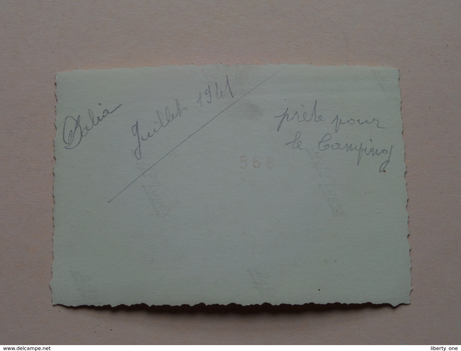 Scouts / Chiro ( Dalia ) Vertrek Op Kamp > Juillet 1941 ( Formaat +/- 6 X 9 Cm. ) ! - Scoutisme