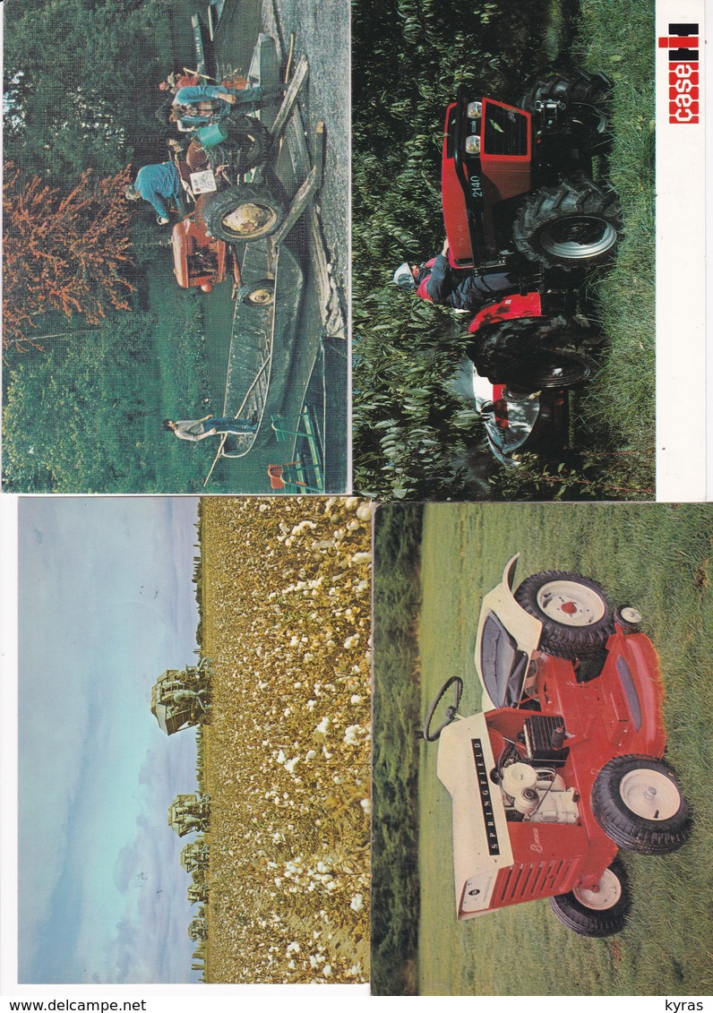 AGRICULTURE . Lot 7 Cpm 10x15 . MACHINES AGRICOLES ( Tracteurs, Motoculteurs, Etc...) Beaux Plans - Tractors