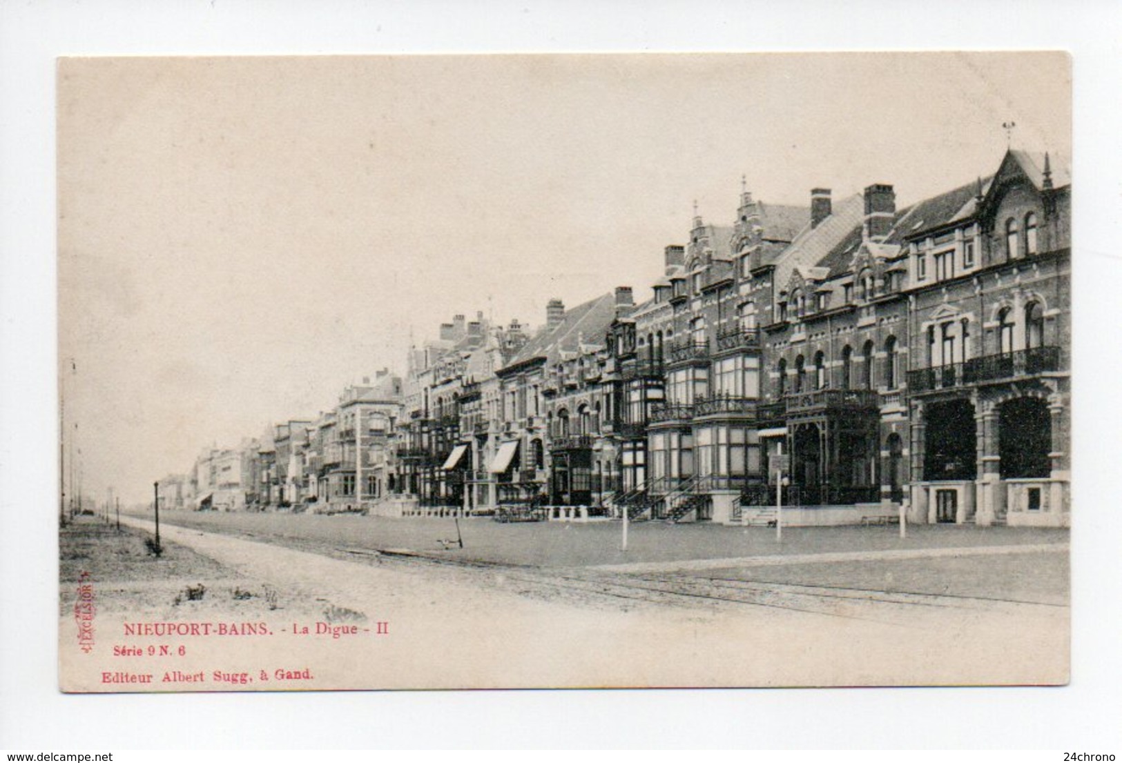 Belgique: Flandre Occidentale, Nieuwpoort, Nieuport Bains, La Digue (19-348) - Nieuwpoort