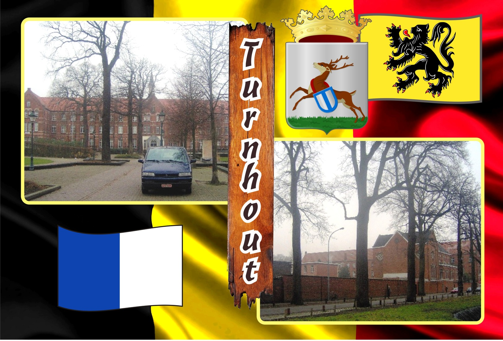 Postcards, REPRODUCTION, Municipalities of Belgium, Turnhout, duplex 188 to 243 - set of 56 pcs.