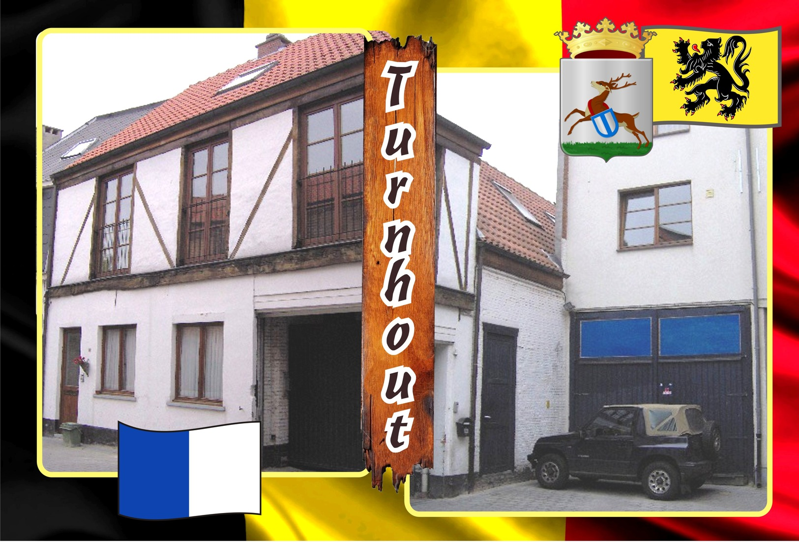 Postcards, REPRODUCTION, Municipalities of Belgium, Turnhout, duplex 188 to 243 - set of 56 pcs.