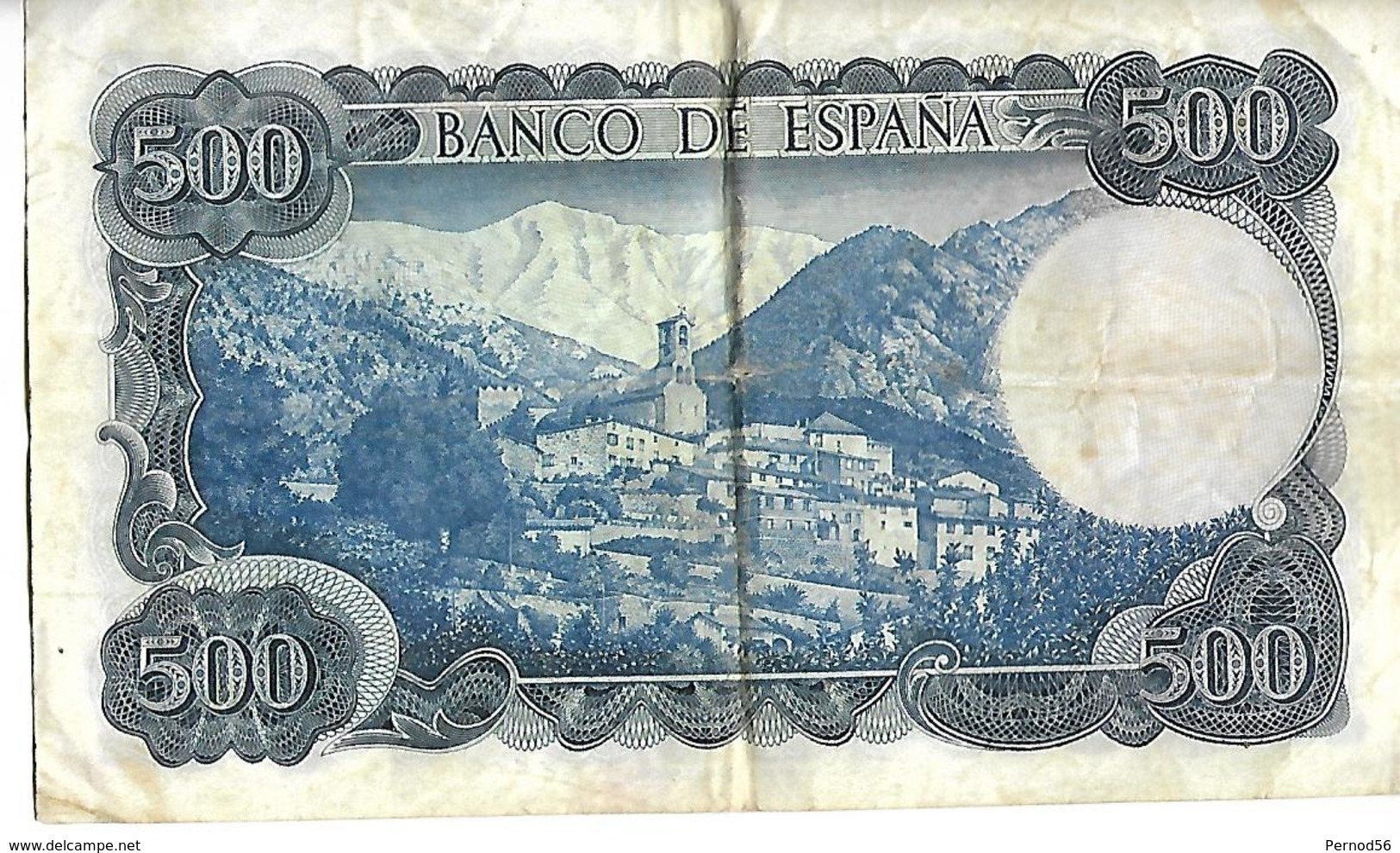 BILLET ESPAGNE 500 Escudos 23 Juillet 1971 - Autres & Non Classés