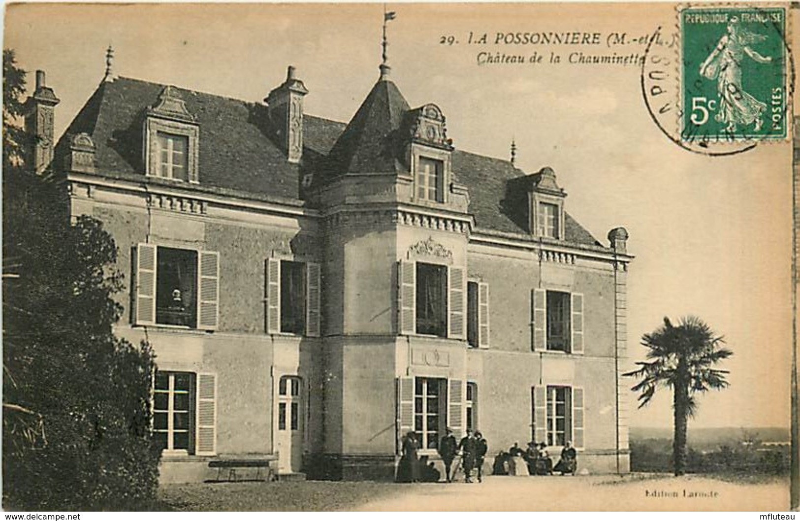 49* LA POSSONNIERE Château De La Chauminette    MA86,0750 - Autres & Non Classés