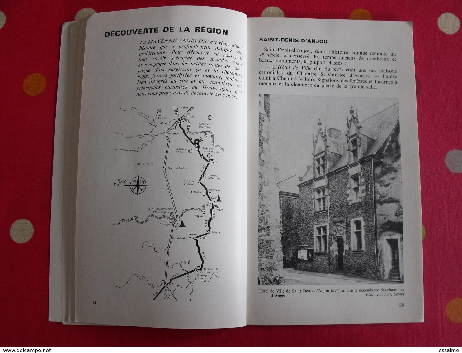 la mayenne angevine. chateau-Gontier et sa région. 1975. bien illustré