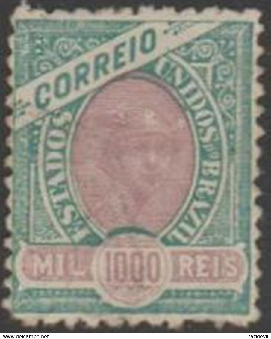 BRAZIL - 1894 1000r Liberty Head. Scott 122. Mint * - Ongebruikt