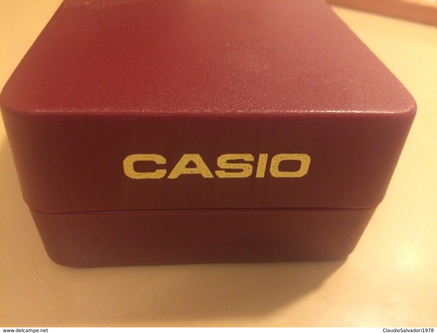 Orologio Casio Scatola Box In Plastica Vintage Per Orologio Anni 80 Fantastiche Condizoni - Orologi Da Polso