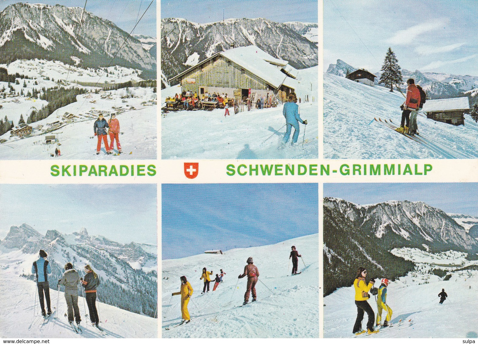 Schwenden-Grimmialp, Skiparadies, 6 Ansichten - Otros & Sin Clasificación