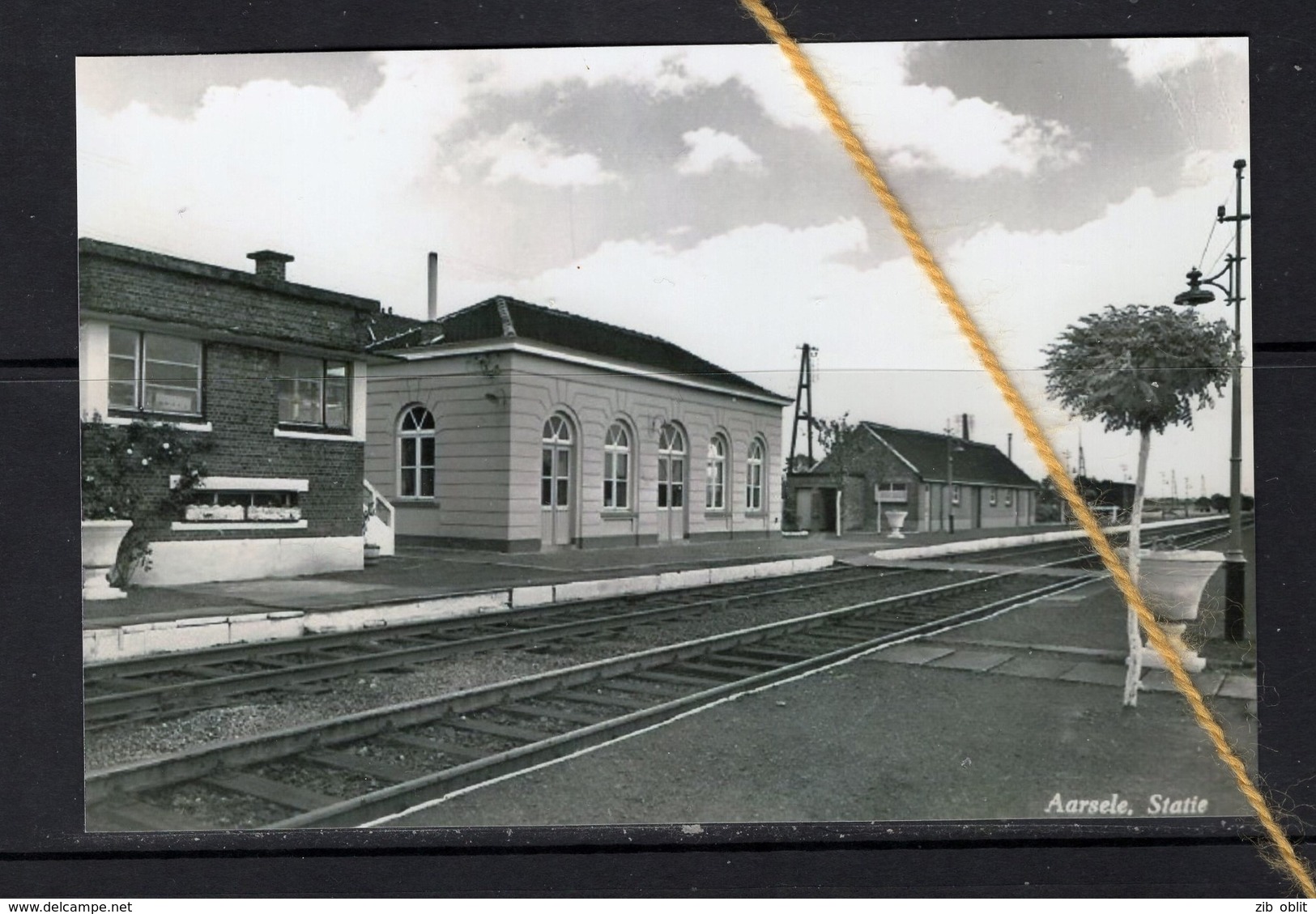 REPRODUCTION  AARSELE TIELT THIELT  WEST VLAANDEREN TRAM - Tielt