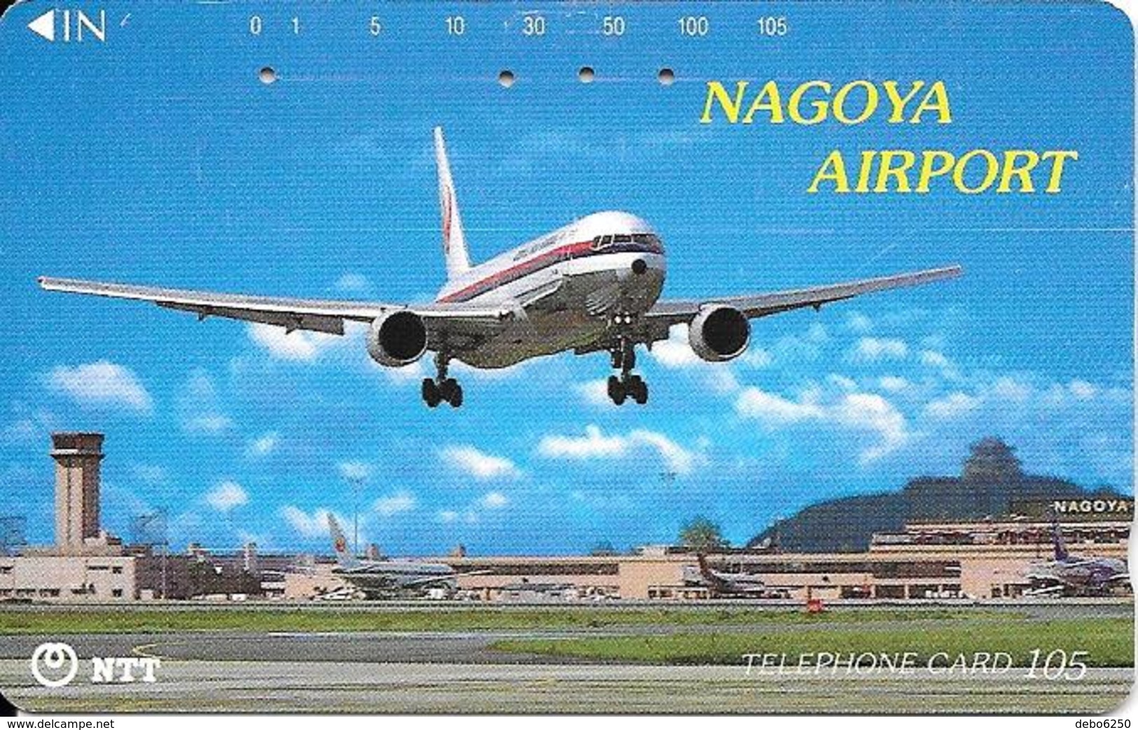 Télécarte Nagoya Airport  Japon - Avions