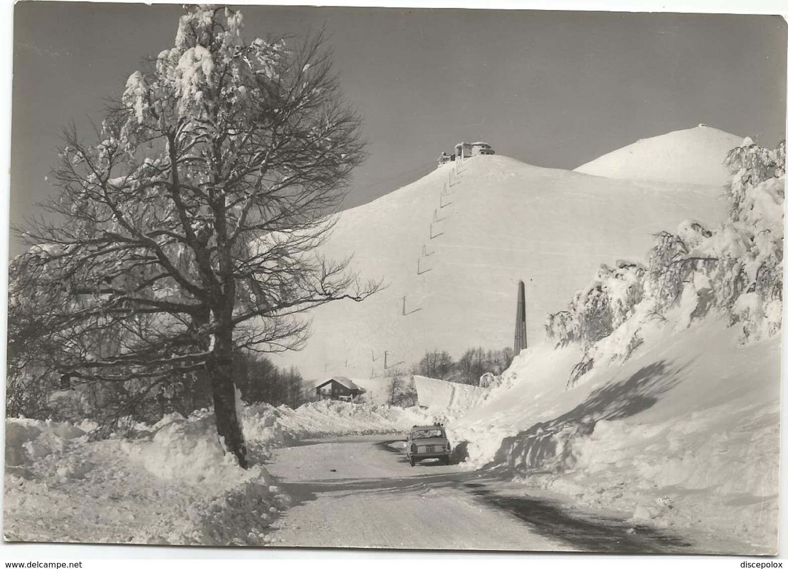 W1581 Rieti - Terminillo - Stazione Superiore Funivia E Rifugio Umberto I - Auto Cars Voitures / Viaggiata 1964 - Rieti