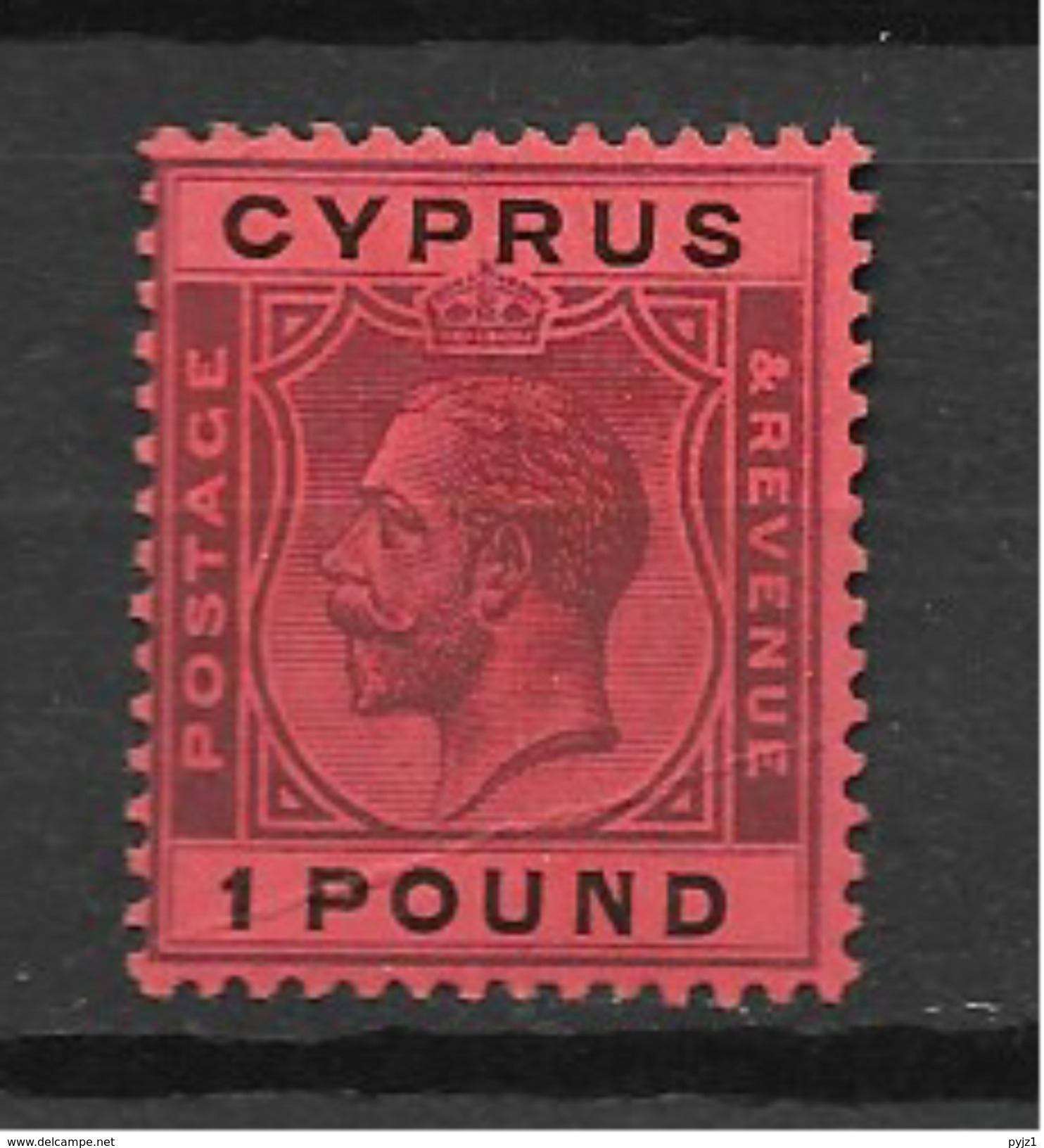 1923 MNH Cyprus, WMK Block CA Multiple (read Description) - Cyprus (...-1960)