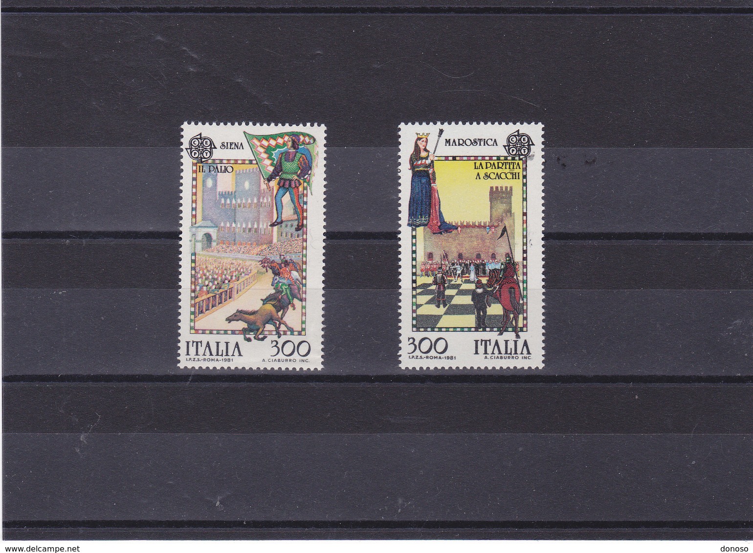 ITALIE 1981 EUROPA  Yvert 1480-1481 NEUF** MNH - 1981-90: Neufs