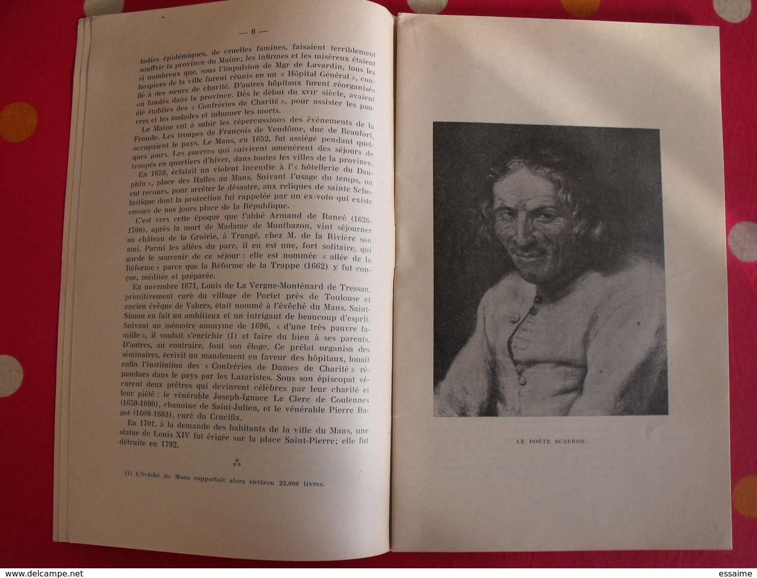 Le Siècle De Louis XIV Dans Le Maine. Catalogue Exposition 1938 Musée De Tessé. Sarthe Le Mans - Pays De Loire