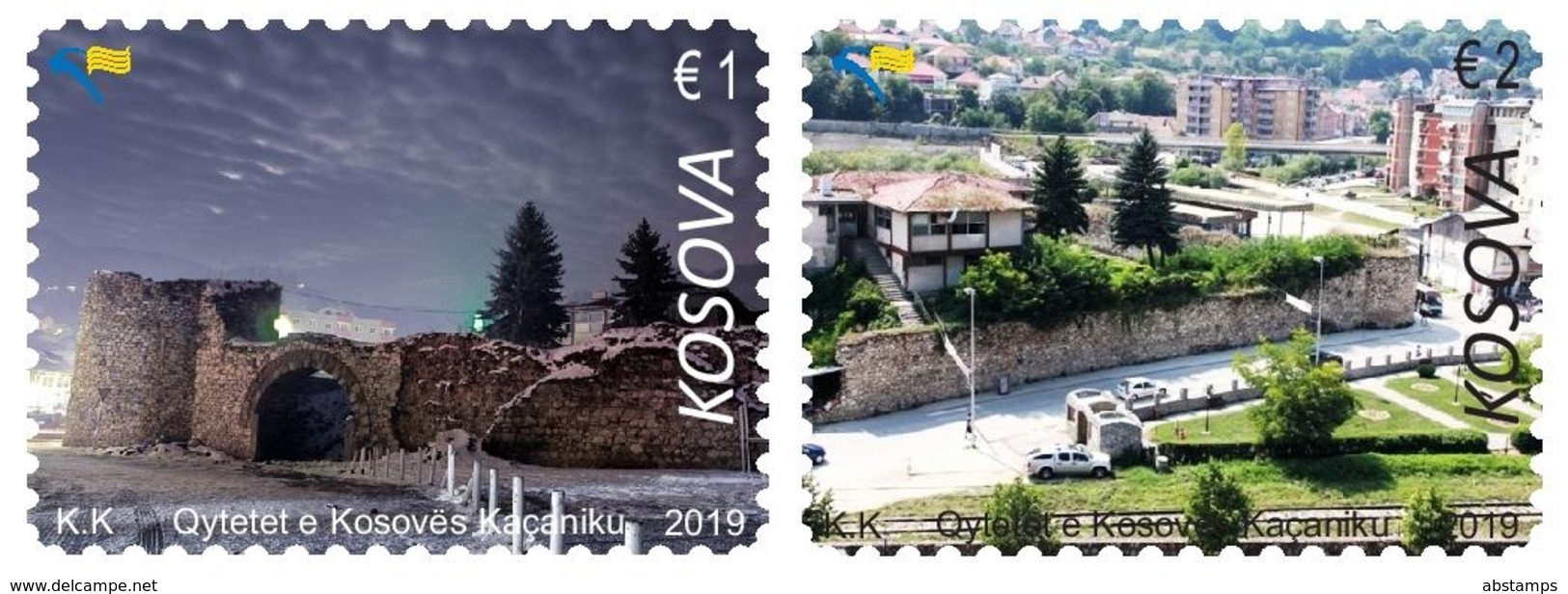 Kosovo Stamps 2019. Cities Of Kosovo - Kaçanik. Castle. Set MNH - Kosovo