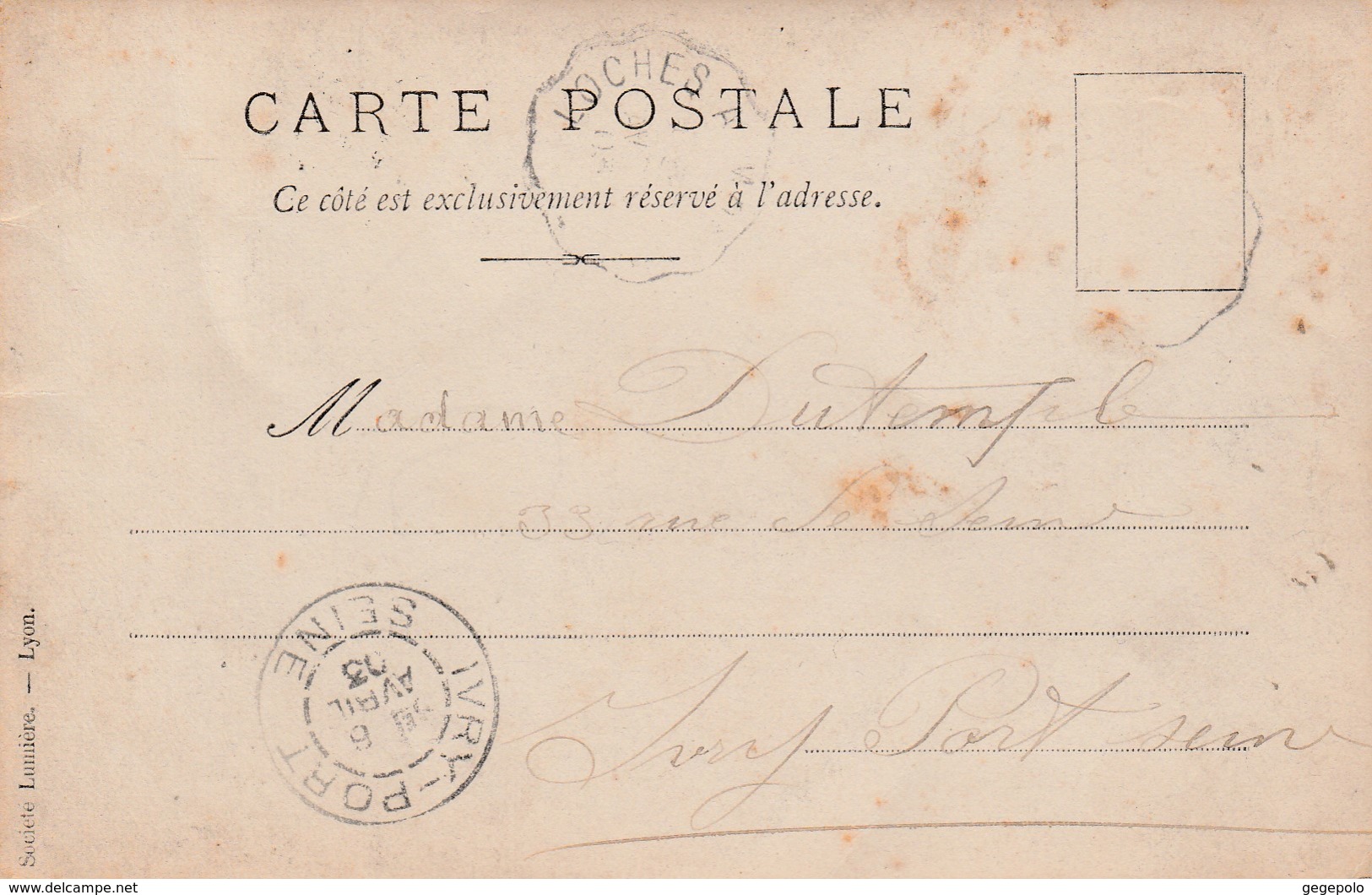 MAROLLES  - Une Vue En 1903  ( Carte Photo ) Carte Précurseur - A Identifier