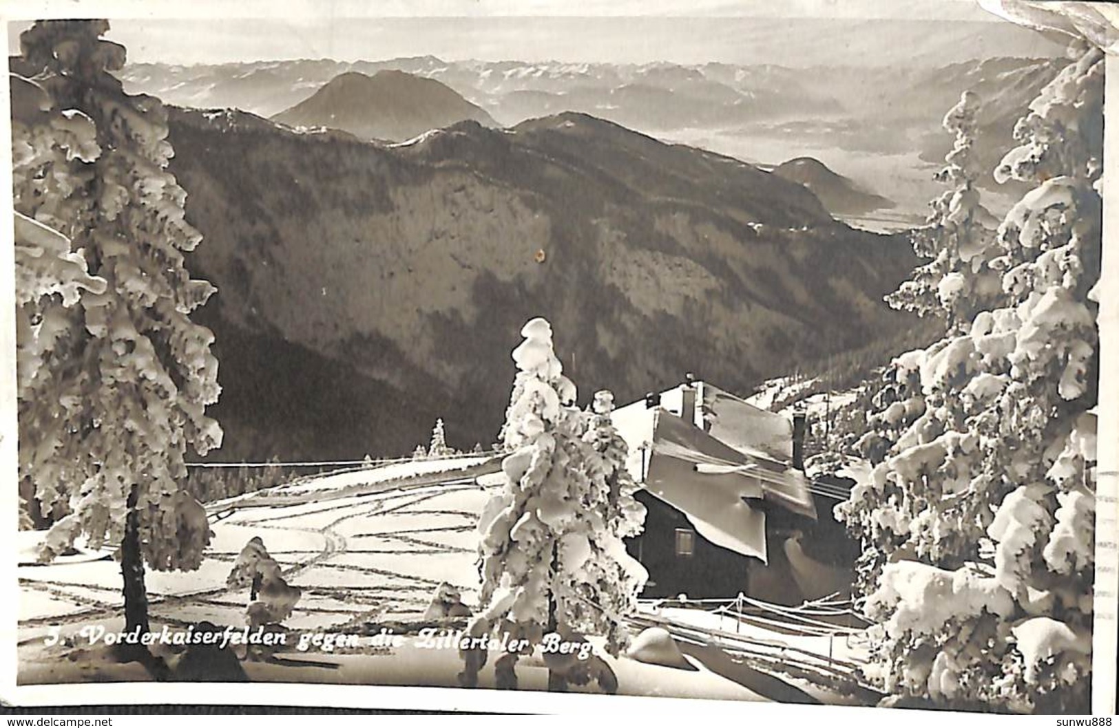 Vorderkaiserfelden Gegen Die Zillertaler Berge (1939 Kufstein) - Zillertal