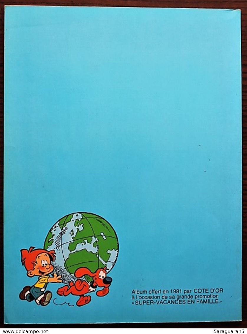 BD BOULE ET BILL - Globe Trotters - Tome 2 - EO Publicitaire 1981 Côte D'or - Boule Et Bill