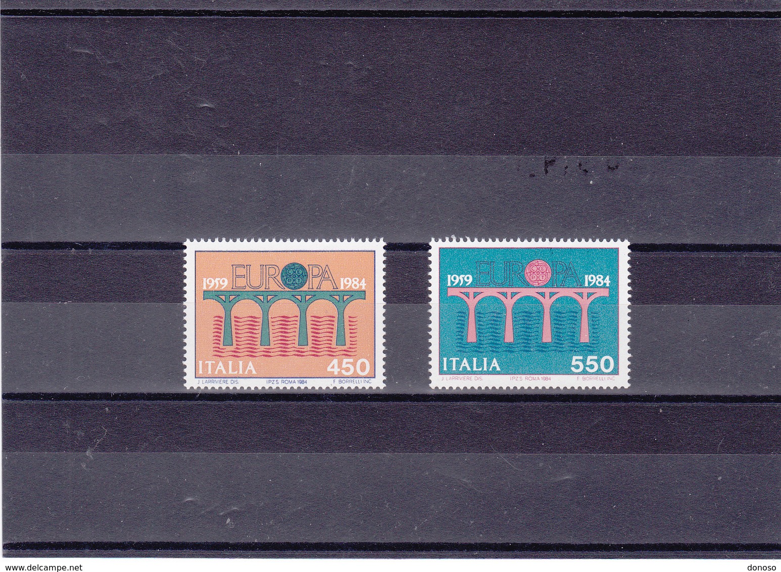 ITALIE 1984 EUROPA Yvert 1618-1619 NEUF** MNH - 1981-90: Ungebraucht