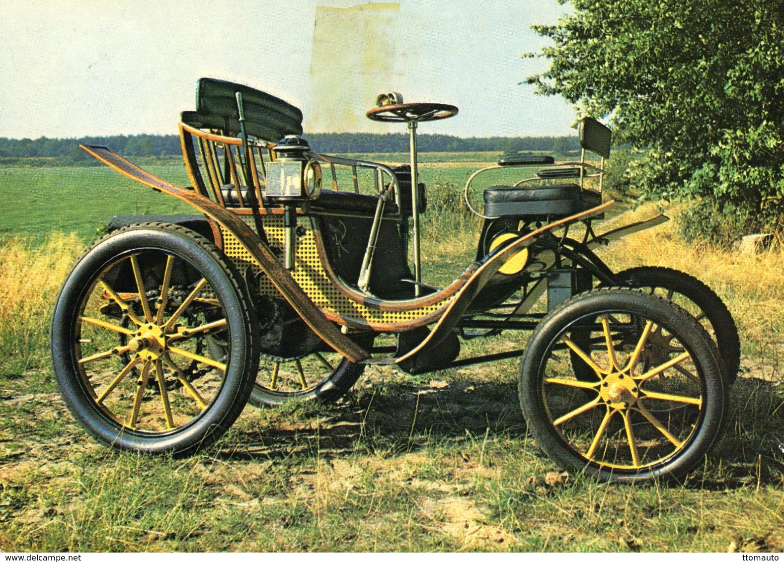 Clement Panhard   -  1902   -    CPM - Voitures De Tourisme