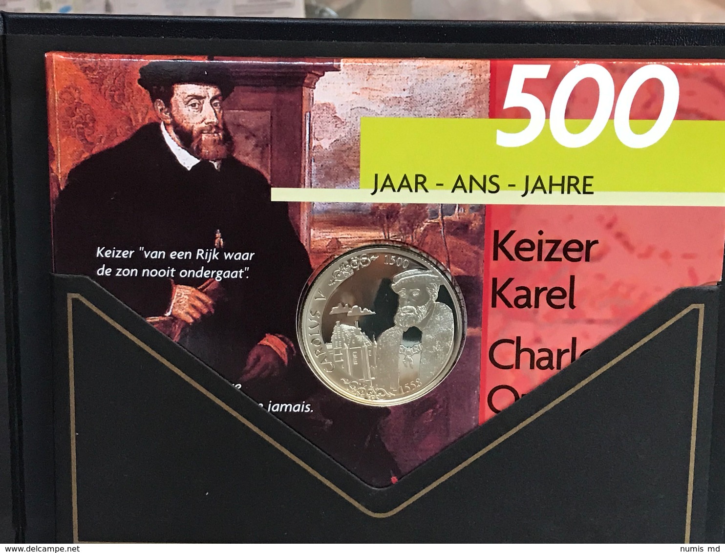 SUPER RARE: Boite Avec 3 Sets 3 X 500 Francs 1999-2000-2001 *QP* Quality Proof - ARGENT PUR - 500 & 5000 Francs (oro)