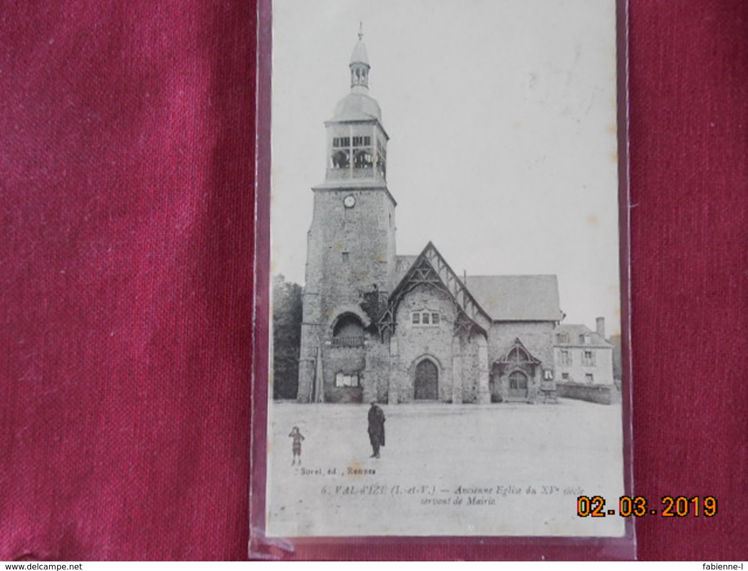 CPA - Val-d'Izé - Ancienne Eglise Du XVe Siècle Servant De Mairie - Autres & Non Classés