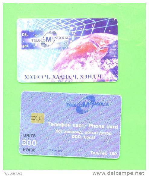 MONGOLIA - Chip Phonecards/Globe - Mongolei