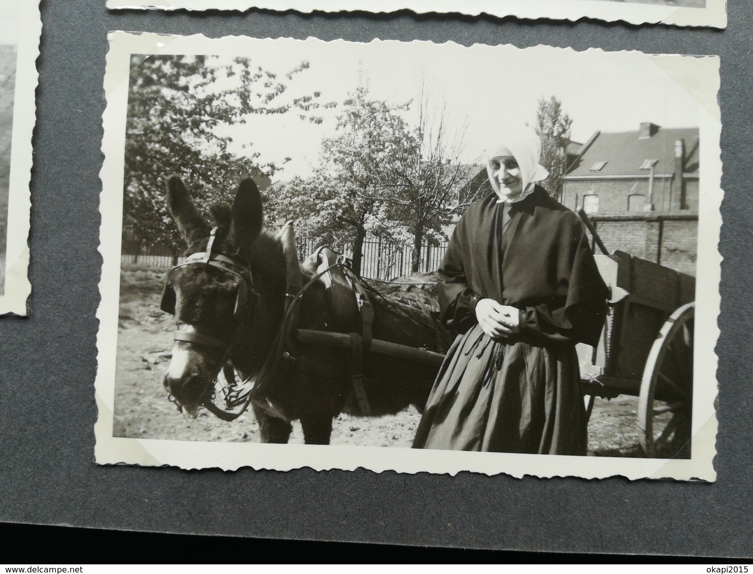 150  PHOTOS ORIGINALES NOIR-BLANC ANNÉES 1950 ET ANTÉRIEURES DONT DEUX ALBUMS DE FAMILLE DE BELGIQUE