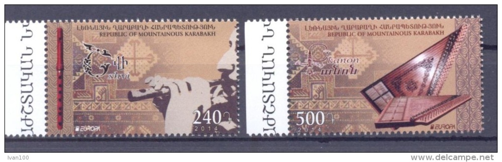 2014.  Mountainous Karabakh, Europa 2014, 2v, Mint/** - 2014