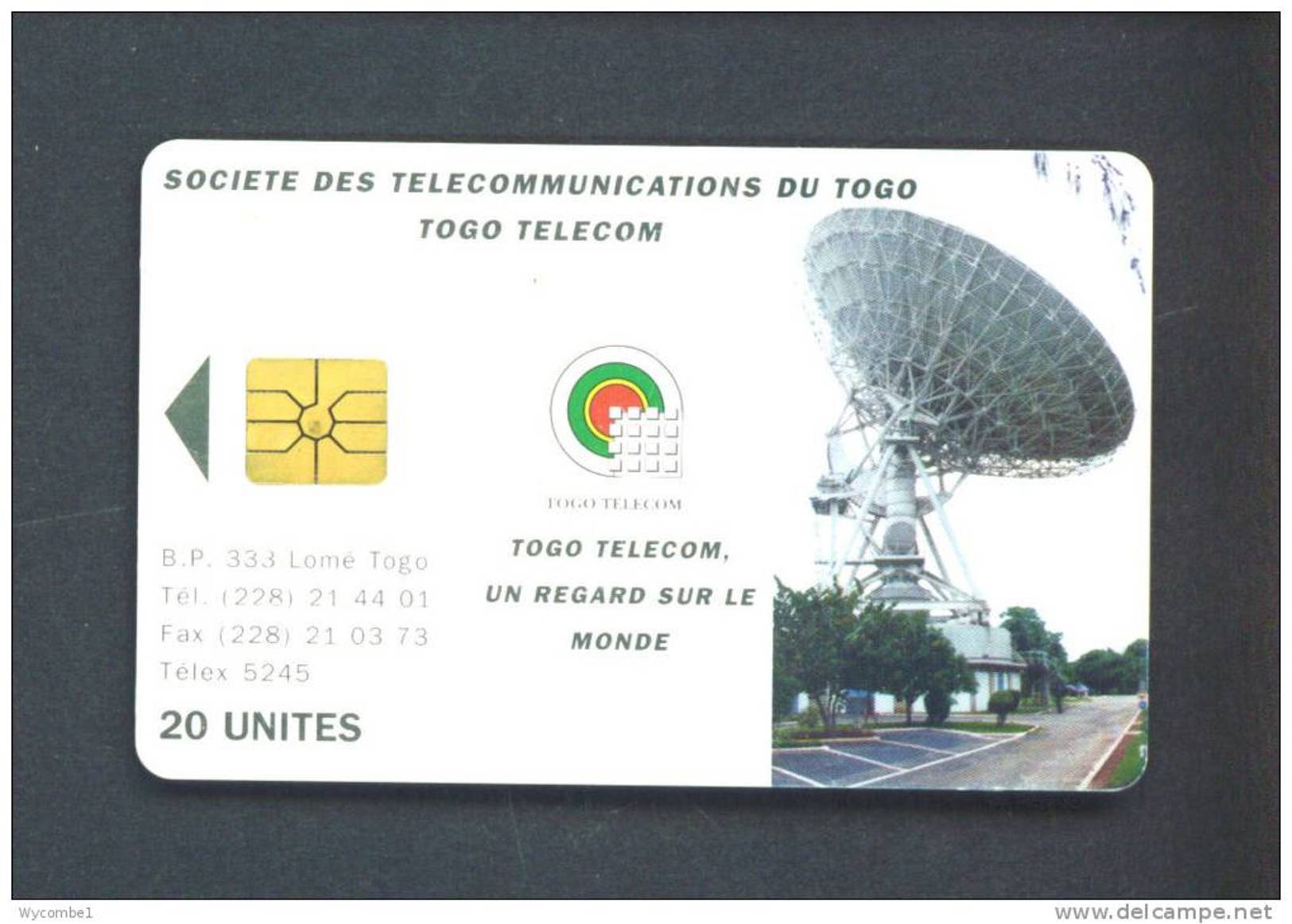 TOGO  -  Chip Phonecard As Scan - Togo