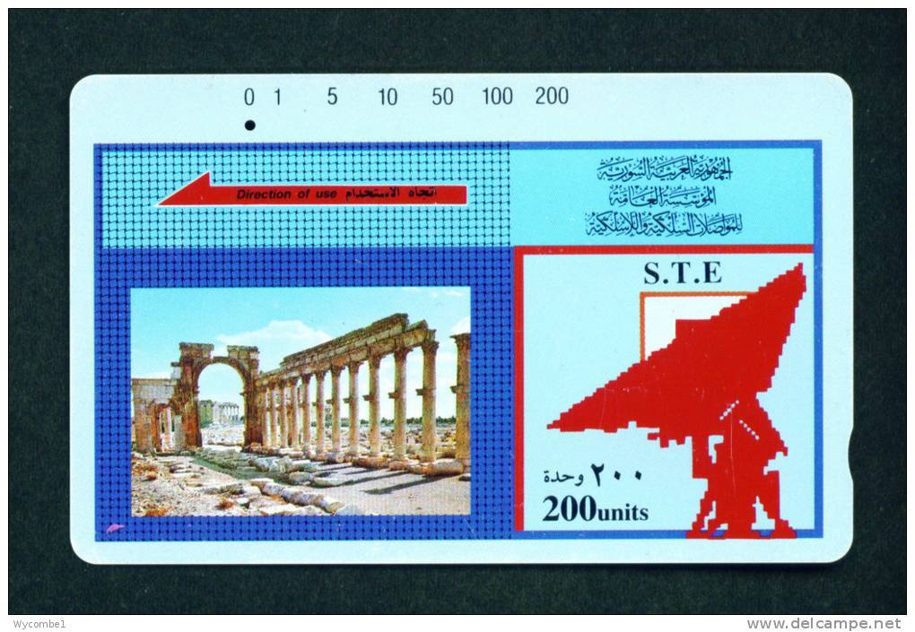 SYRIA - Magnetic Phonecard As Scan - Syrië