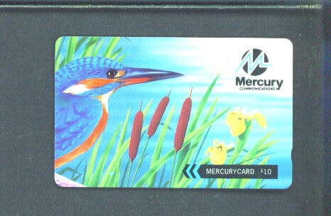 UK - Magnetic Phonecard/Mercury/Kingfis Her - [ 4] Mercury Communications & Paytelco