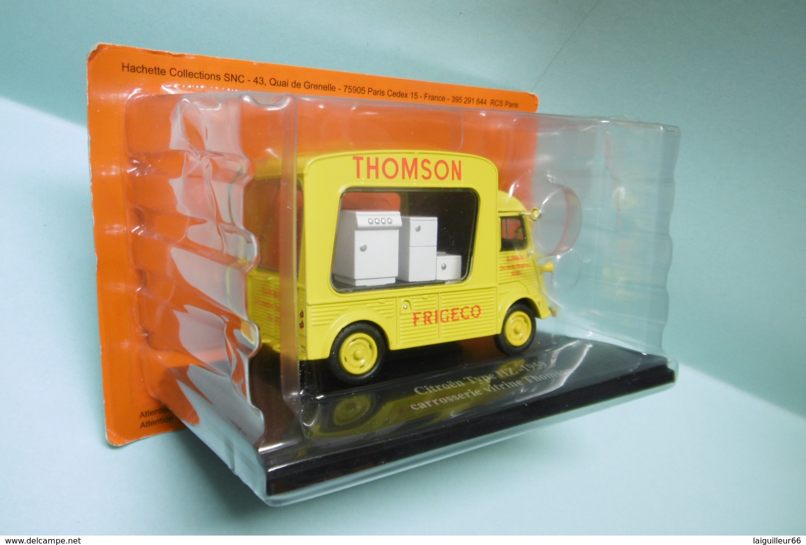 Eligor / Hachette - CITROEN TYPE HZ 1959 Thomson Carrosserie Vitrine Neuf NBO 1/43 - Eligor