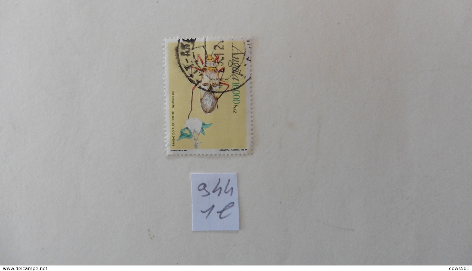 Afrique > Angola :timbre N° 944 Oblitéré - Angola