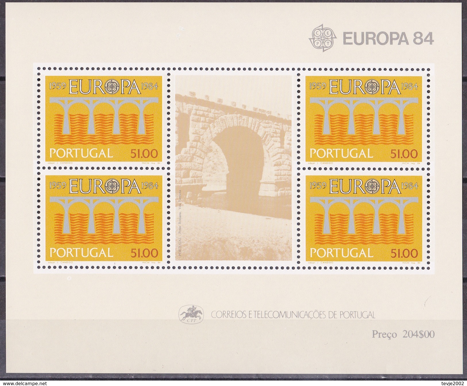 Portugal - Mi.Nr. Block 43 - Postfrisch MNH - Europa CEPT - Blocks & Sheetlets