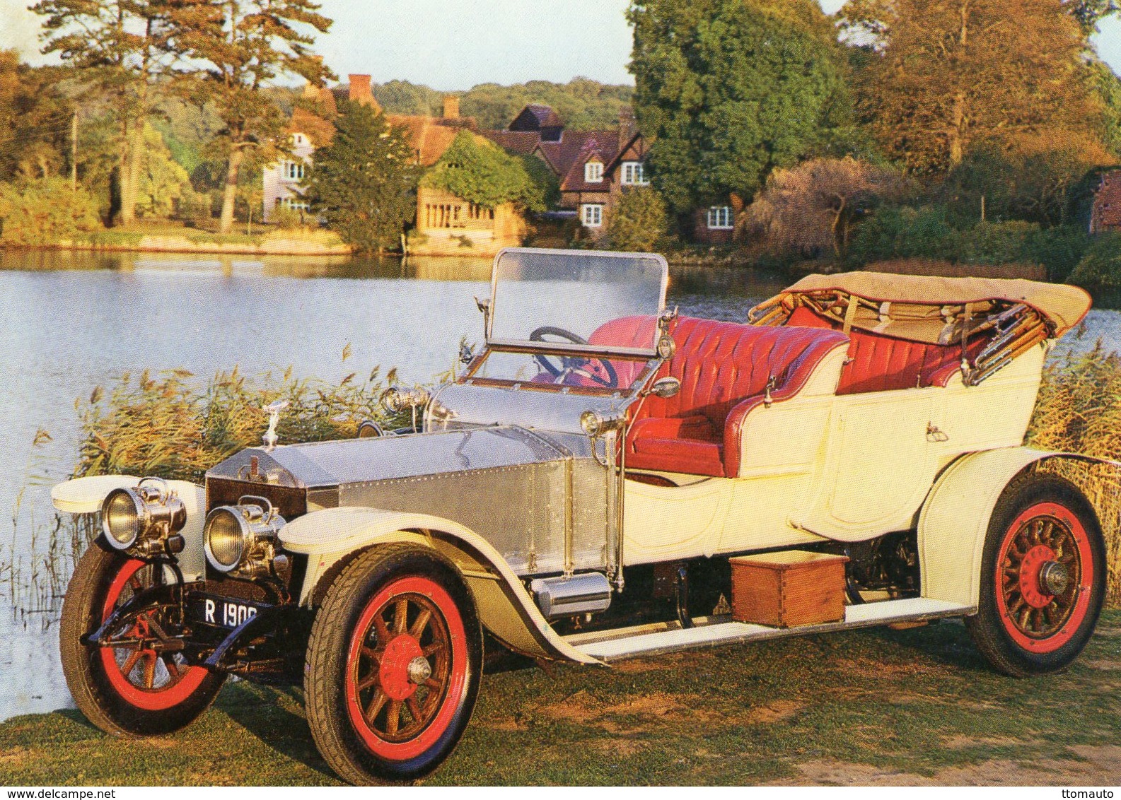 Rolls Royce Silver Ghost 40-50 Hp -  1909  -  Carte Postale - Turismo