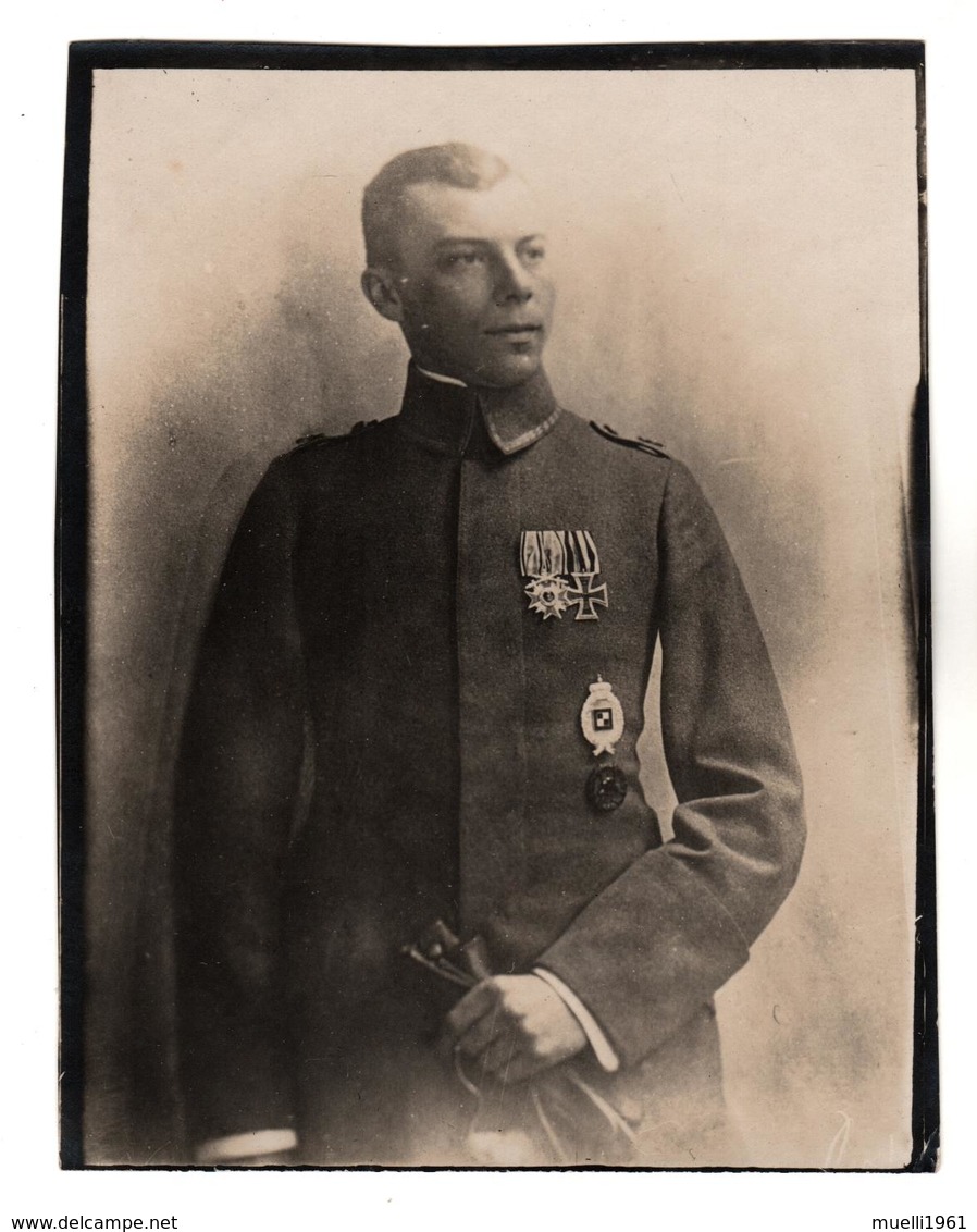 +2720, Original FOTO, 11,5x9cm, WK I, Orden, Auszeichnungen - Guerra 1914-18