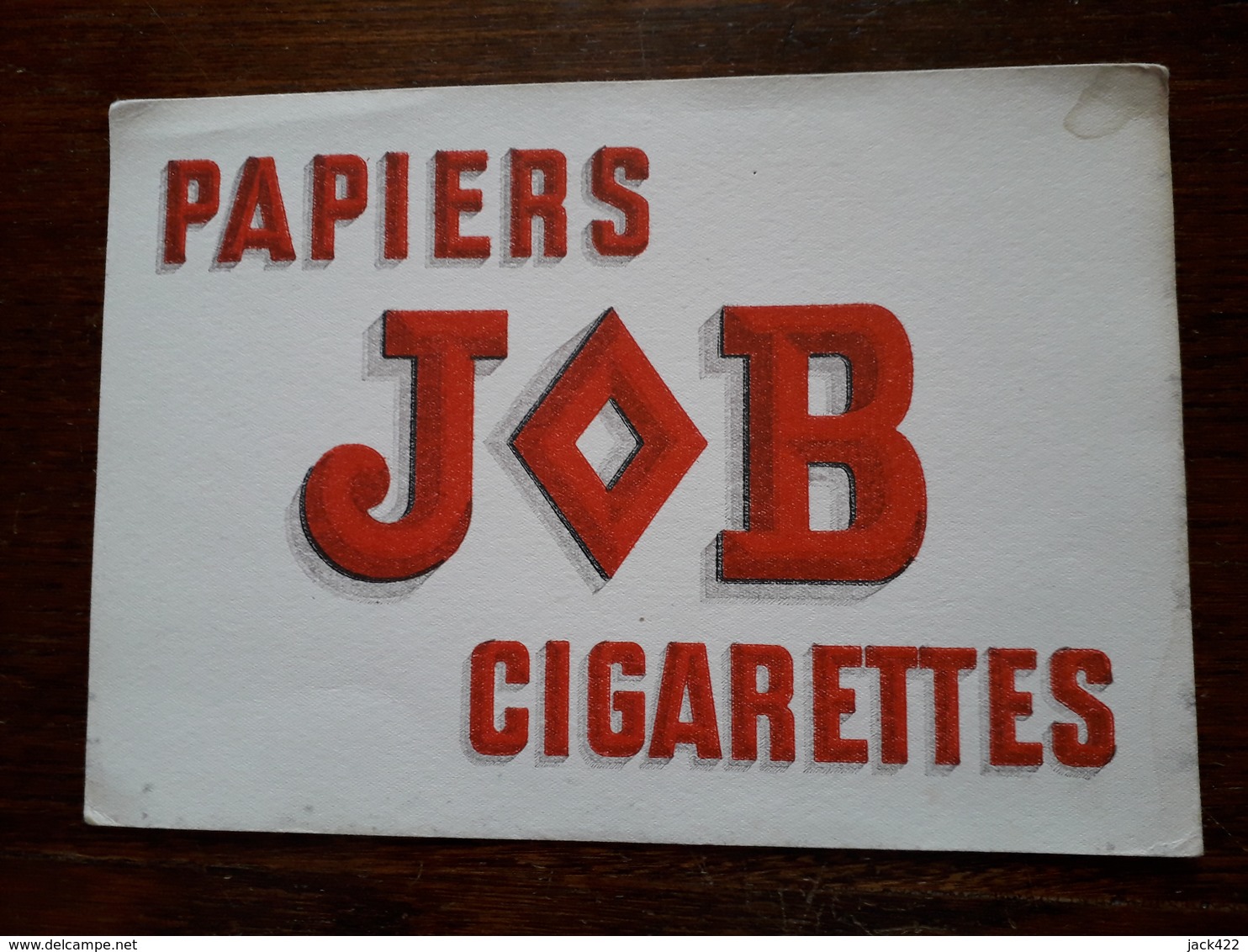 L18/22 Buvard.Papier Job , Cigarettes - Tabak & Cigaretten