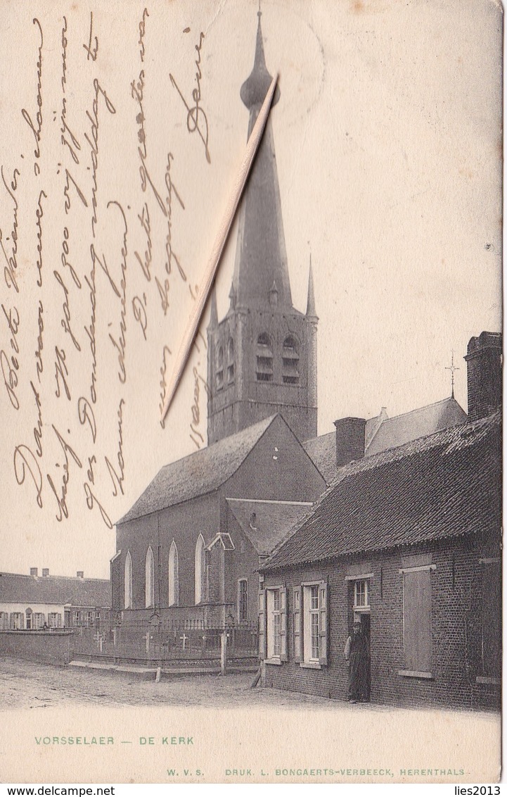 Vorsselaer, De Kerk, 2 Scans - Vorselaar