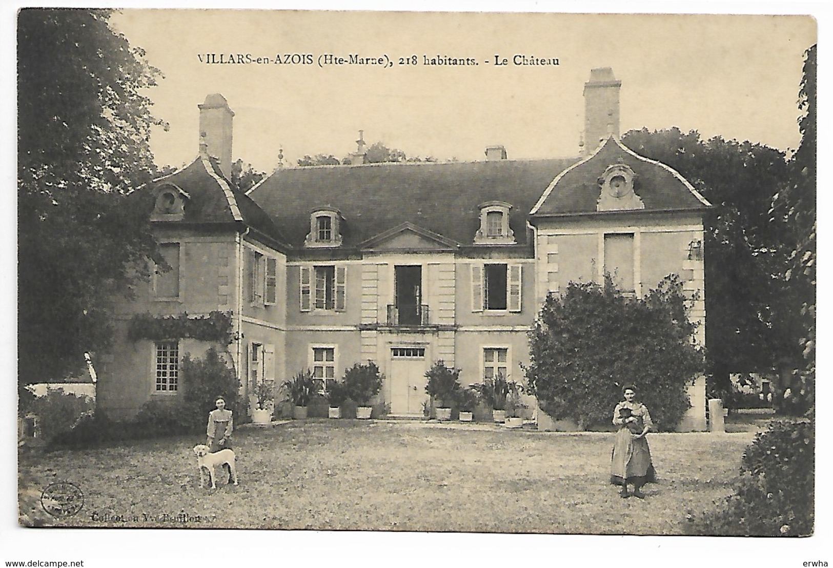 VILLARS En AZOIS CHÂTEAU 1914  LAFERTE LA FERTE Bar Aube Châteauvillain Chalindrey Nogent Chaumont Langres Saint Dizier - Autres & Non Classés