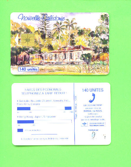 NEW CALEDONIA - Chip Phonecard As Scan - Neukaledonien