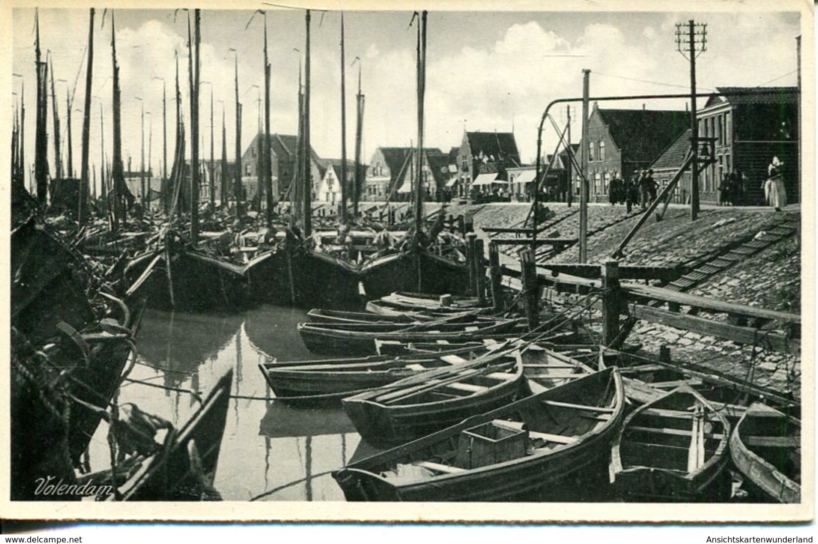 006763  Volendam - Hafen - Volendam