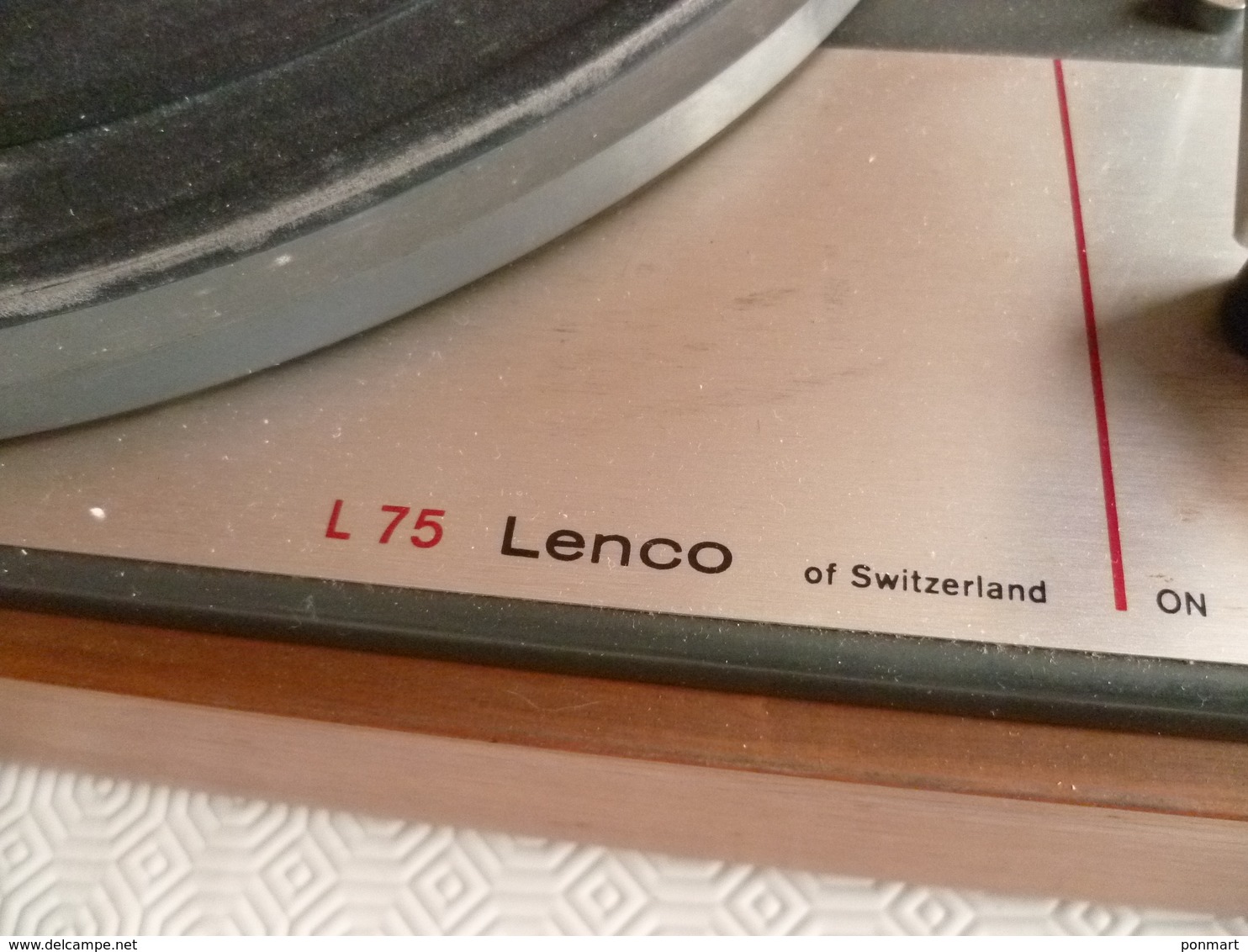 Platine Disque Lenco 75 En état De Marche - Autres & Non Classés