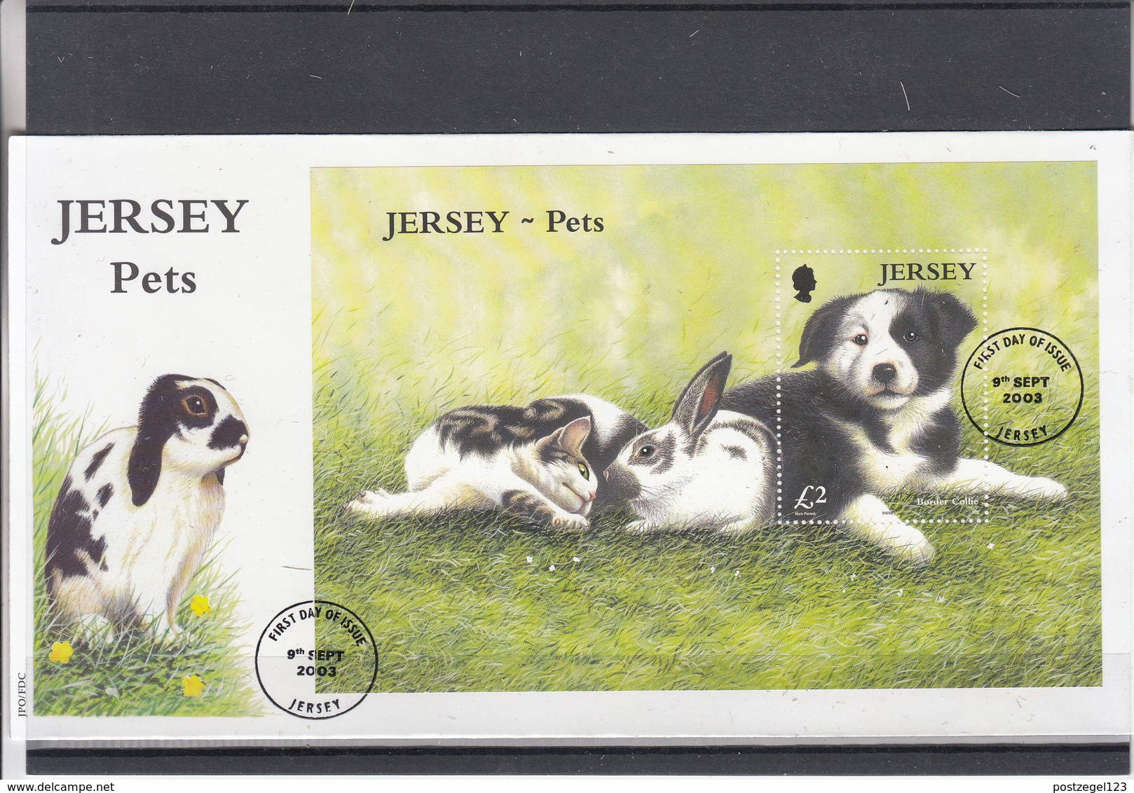 Jersey /FDC - Chiens