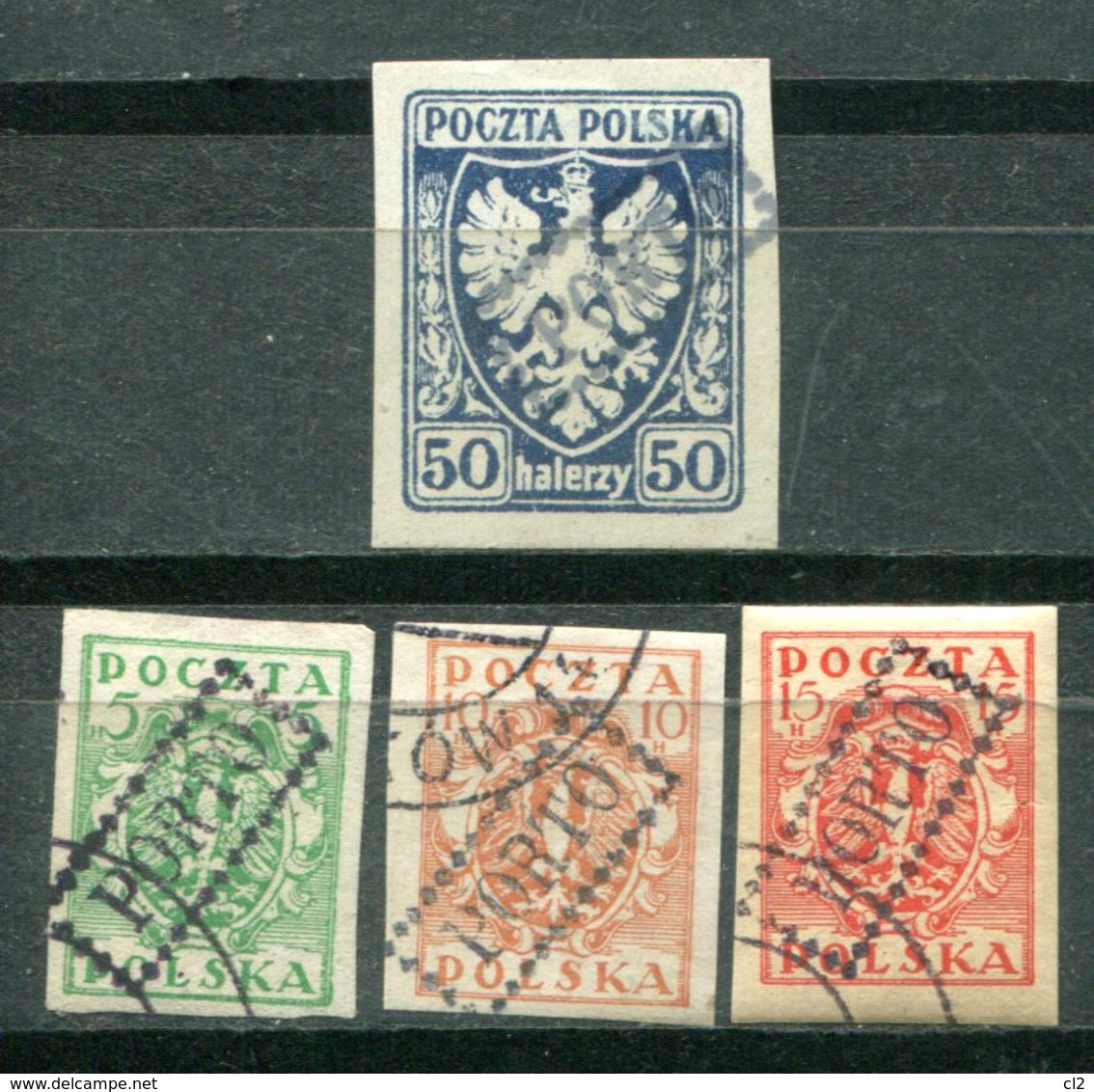 POLOGNE - Timbres Taxe - Emission Locale De KRAKOW 14 Type 67 (Podgorze) (4 Valeurs) - Taxe