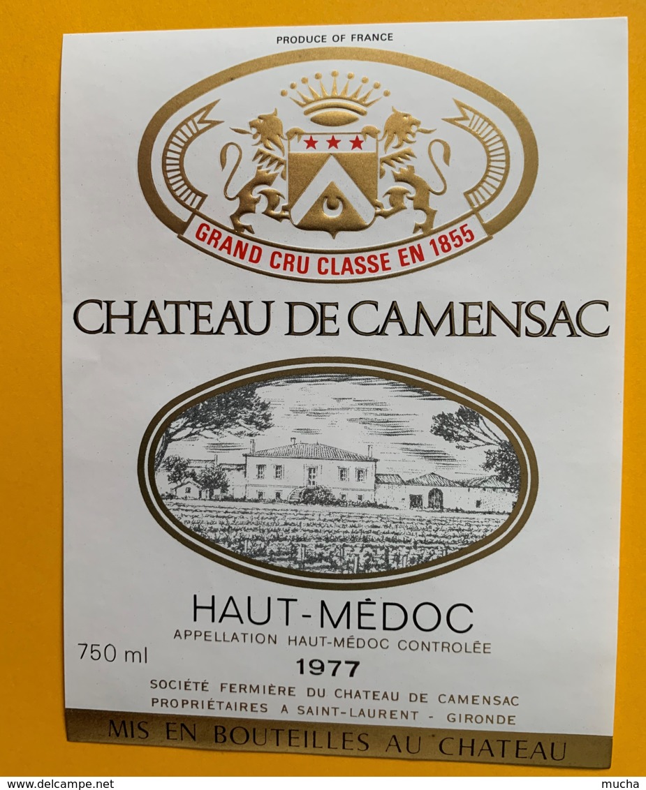 10027 - Château De Camensac 1978 Haut-Médoc - Bordeaux