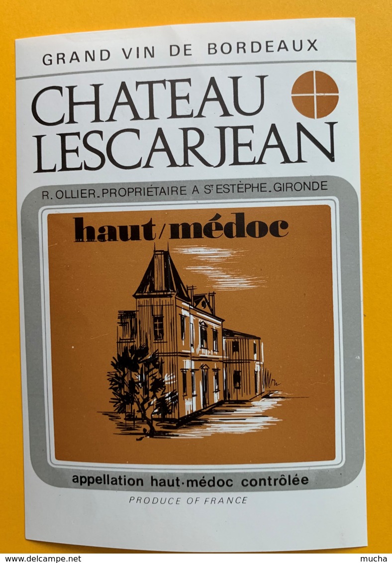 10033 - Château Lescarjean  Haut-Médoc - Bordeaux