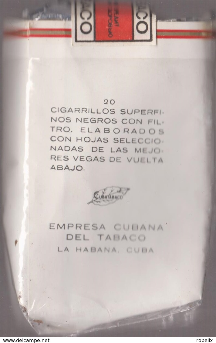 MONTECRISTO- Cuban  Empty Cigarettes Paper Box Around 1970-2 Scans - Etuis à Cigarettes Vides