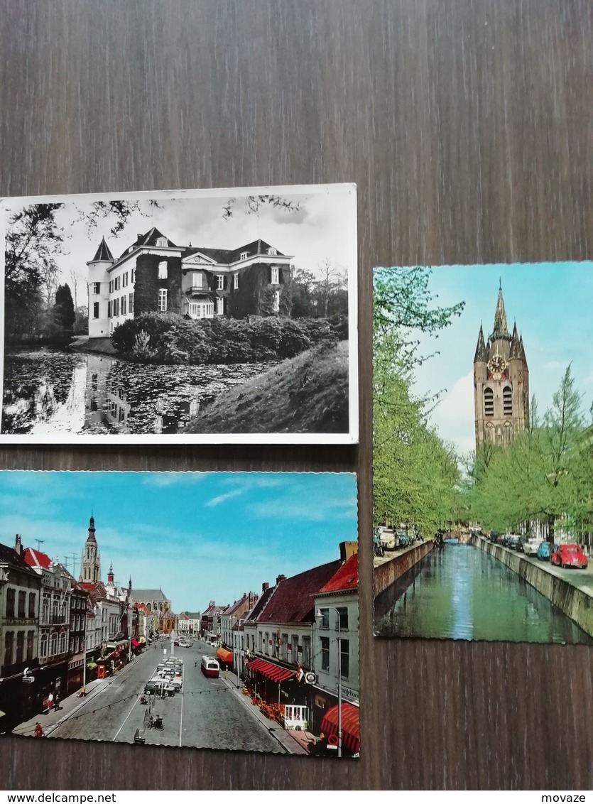 Lot van 58 postkaarten van Nederland