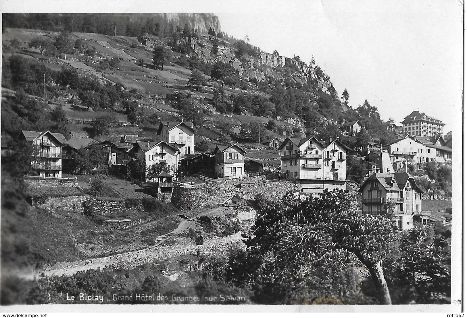 BIOLAY → Le Biolay Les Granges Près De Salvan Ca.1940 - Granges